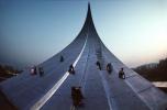 People Climbing the Space Obelisk, Sputnik Monument, CGMV01P09_16