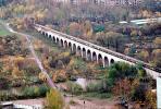 Aqueduct, Viaduct, Woodlands, trees, forest, river