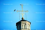 Cross, bird, Russian Orthodox Church, building, CGMV02P10_03