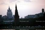Moscow River, The Moskvoretskaya Tower, cityscape, skyline, skyscraper