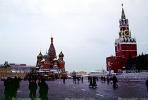Red Square, Kremlin, The Savior's Tower, Building, Red Star, Steeple, clock, CGMV02P15_08