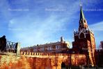 Kremlin Wall, Tower, Building, Red Star, Steeple