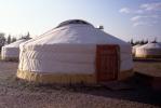 Yurt, home, house, building, circular, Gobi Desert, Mongolia, CGVV01P02_01