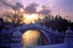Arched Moon Bridge, Summer Palace, lake