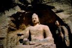Buddha Statue, Yungang Grottoes, Caves, Datong, CHXV01P02_09.1724