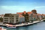 Harbor, waterfront, buildings, Willemstad, Curacao, CIAV01P04_14