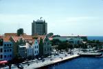 Willemstad Skyline, Cars, waterfront, buildings, hotel, Curacao, Willemstad, CIAV01P04_16