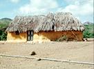 Grass Thatched roof, hut, building, home, house, mud, adobe, Curacao, Sod, CIAV01P06_06