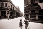 Old Havana, Buildings, Sidewalk, CICV01P01_10B