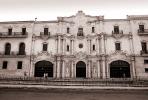 Tacon, Old Havana building, sidewalk, CICV01P03_13B