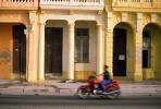 Old Havana, Curb, Buildings, Sidewalk