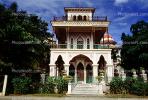 Palacio de Valle, Moorish style, Palace, Palatial, building, steps, arch, Punta Gorda, Cienfuegos, Cuba, CICV01P09_19