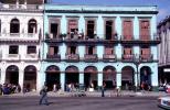 Old Havana building, sidewalk, CICV01P11_10