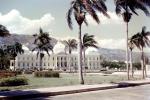 Presidential Palace, Port-au-Prince, Haiti, Curb, Sidewalk