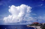 Cumulus Cloud, shoreline, shore, beach, CIRV01P03_11
