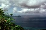 Coast, Coastline, hills, Tortola Island, British Virgin Islands, CIUV01P03_09