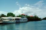 Dock, Harbor, Excursion Boats, Cruz Ship passenger ferry boat, Cruz Bay, Saint Johns, CIUV01P04_03