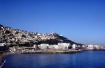 Skyline, shoreline, shore, waterfront, buildings, cityscape, hills, Algiers, CJAV01P02_04