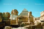Sphinx, Pyramid, landmark, 1950s, CJEV01P04_14.1041