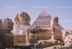 Sphinx, Pyramid, landmark, 1950s, CJEV01P04_14