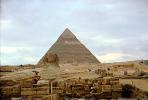 Sphinx, Pyramid, landmark, 1950s, CJEV01P05_02.1041