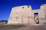 First Pylon, Medinet Habu (temple), Mortuary Temple of Ramesses III, Karnak Temple, Luxor, CJEV01P06_05