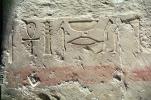 symbols, legs, Figures, bar-Relief art, Temple of Queen Hatshepsut, dedicated to the sun god Amon-Ra, CJEV01P10_14