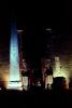 nighttime, Entrance to the Luxor Temple