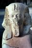 Pharaoh Statue, Face, Stone, Karnak, Luxor, Egypt