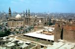Mosque, Minaret, landmark, cityscape, buildings, Cairo, CJEV01P14_16