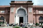 Entrance, Museum of Egyptian Antiquities, Cairo, CJEV01P15_01