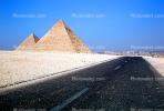 Pyramid, Road, Giza