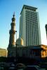 Mosque, Minaret, Highrise Building, Cairo, CJEV02P03_12