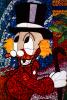 Uncle Scrooge, Tophat, glasses, tilework, tile mosaic, Alexandria, CJEV02P10_15