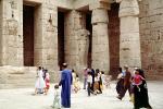 Peristyle Hall, Mortuary Temple of Ramesses III, Medinet Habu Temple, Ramesseum, CJEV02P14_11