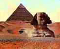 The Great Pyramid, Sphinx, Giza, 1890's, CJEV03P01_06B