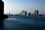 Nile River, Cairo, Buildings, waterfront, skyline