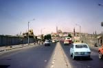 the Citadel, Mosque, Cairo, cars, buses, minicar