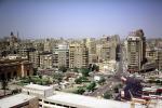 Skyline, Buildings, streets, cars, Cairo