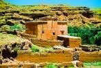 Adobe Building in the Desert, Kalaat M'Gouna, Tinghir Province, Dra-Tafilalt, CJMV01P04_12B.1725