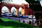 arch, wall, parapetm Cars, Street, Rabat, CJMV01P05_08