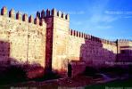 Kasbah, landmark, building, parapet, wall, tower, Castle, Morocco, Rabat, CJMV01P10_17