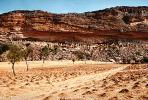The Bandiagara Escarpment, Sandstone, Cliff Dwellings, Cliff-hanging Architecture, Dogon Country, Mopti Region, Sahil, Sahel, CJQV01P02_01.0380