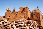 Homes, Building, Dogon Country, Mopti Region, Sahil, Sahel, CJQV01P02_16.0380