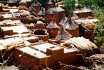 Homes, Grass Roofs, Building, Village, Dogon Country, Mopti Region, Sahil, Sahel