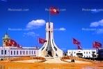 National Monument to Independence, Memorial to Tunisian Martyrs, Place de la Kasbah, Tunis, Tunisia, famous landmark, CJTV01P04_05B
