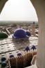 Domes, skyline, Great Mosque of Touba