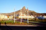 Homes, Buildings, Lion's Head mountain, Table Mountain National Park, Cape Town, CKFV01P03_04