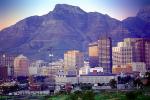 Buildings, Mountain, Skyline, Crane, Cape Town, CKFV01P04_13