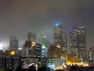 Cityscape, skyline, buildings, skyscraper, Downtown, Outdoors, Outside, Exterior, Nighttime, Night, CLAD01_081